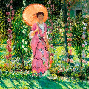 Hollyhocks