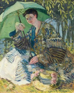 Lady with a Parasol, c.1905