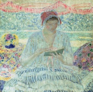 Summer Reading by Frederick Carl Frieseke