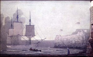 The Farewell by Frederick Cayley Robinson