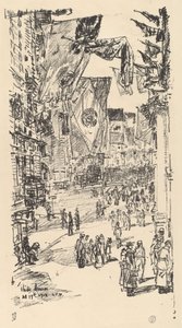 Avenue of the Allies by Frederick Childe Hassam