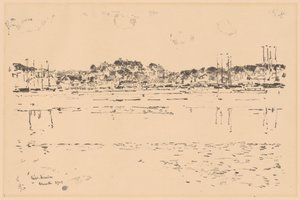 Inner Harbor by Frederick Childe Hassam