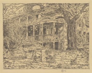 The Old House, Cos Cob, 1915
