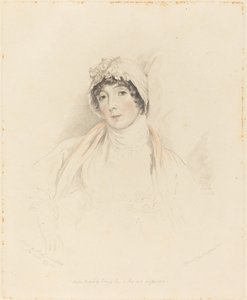 Lucy Lawrence by Frederick Christian Lewis I after Sir Thomas Lawrence