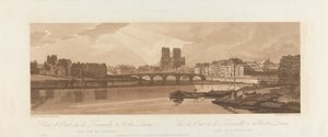 View of Pont de la Tournelle and Notre Dame, Taken from the Arsenal 1802