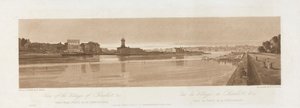 View of the Village of Chaillot & C. taken from Pont de la Concorde 1803; Plate 17 from Views in Paris, the Emanuel Volume tracing of the plate B1981.25.2626