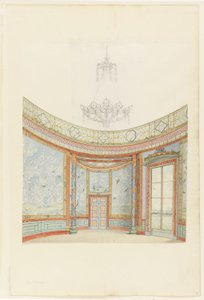 Design for the Decoration of the Saloon, the Royal Pavilion, Brighton by Frederick Crace