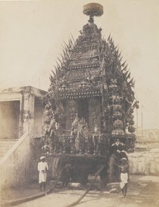 Juggernaut Car, Madras, 1850s