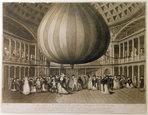 Interior view of the Pantheon, Oxford Street, London, 1785 by Frederick George Byron
