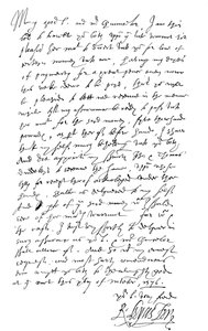 Letter by Robert Dudley, Earl of Leicester, to Lord Burghley and Sir Walter Mildmay, 1576