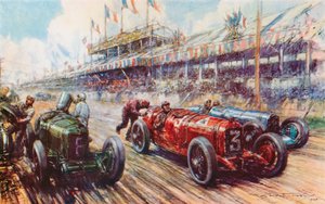 In the 1924 Grand Prix Ascari