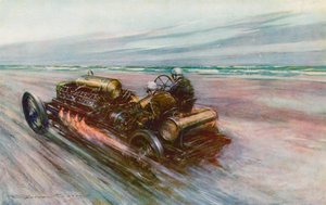 The famous "200" Darracq with which Sir Algernon Guinness achieved 120 mph in 1908