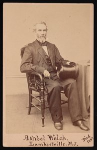 Portrait of Ashbel Welch 1809-1882