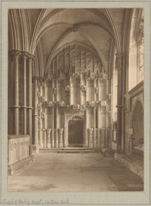 Ely Cathedral, Chapel of Bishop by Frederick H. Evans