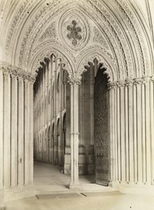 Ely Cathedral: Galilee Porch, Door into Nave by Frederick H. Evans