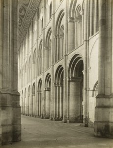 Ely Cathedral: Nave from under West Tower by Frederick H. Evans