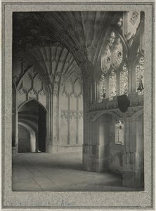 Gloucester Cathedral - Cloisters: South and West Alleys by Frederick Henry Evans