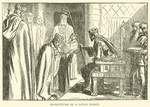 Investiture of a Saxon Bishop