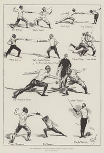 The International Assault-at-Arms at Steinway Hall on 15 June by Frederick Henry Townsend