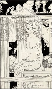 The Faun of the Gold Tiberius, c.1910 by Frederick Ilbery Lynch