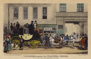 The Blenheim, Leaving the Star Hotel, Oxford