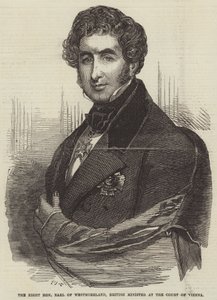 The Right Honourable Earl of Westmoreland, British Minister at the Court of Vienna by Frederick John Skill