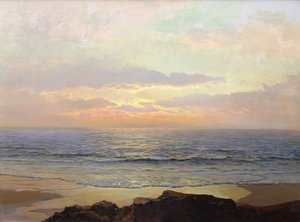 Placid Sunset by Frederick Judd Waugh