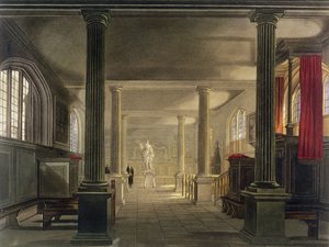 Interior of the Law School, Cambridge, from 