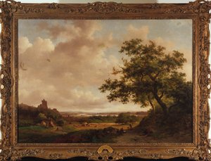 View on the Meuse, Holland, 1859