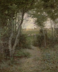 The Bush near Heidelberg, Melbourne, 1898 by Frederick McCubbin