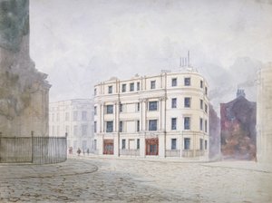 View to the South at the West End of King William Street, City of London