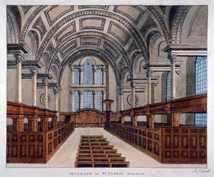 Interior view looking east, St James