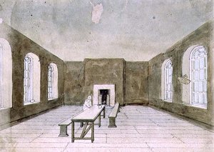 The Condemned Room, Newgate Prison by Frederick Nash