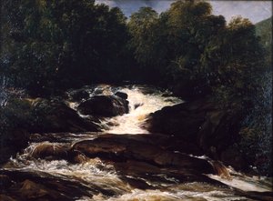 A Devonshire Stream by Frederick Richard Lee