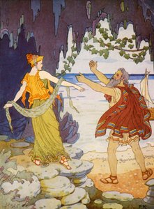 Calypso Said Goodbye to Him on the Seashore