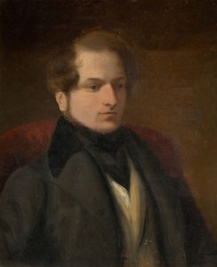 Portrait of Samuel Rostill Lines, early 19th century by Frederick Thomas Lines