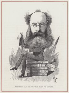 Anthony Trollope, novelist by Frederick Waddy