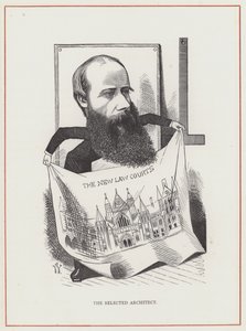 George Edmund Street, Architect, The New Law Courts by Frederick Waddy