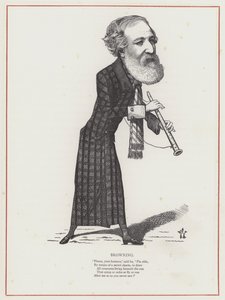 Robert Browning by Frederick Waddy