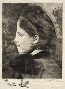 Head of a Woman by Frederick Warren Freer