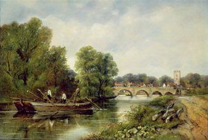 The Bridge at Henley-on-Thames by Frederick Waters Watts