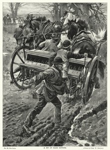 A Bit of Hard Sowing by Frederick William (after) Burton