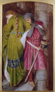Meeting on the Turret Stair, Helellil and Hildebrand, 1864