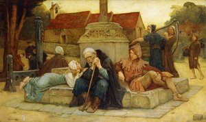 The Curfew Tolls the Knell of the Parting Day, 1912 by Frederick William Davis