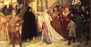 The Penance of the Duchess of Gloucester by Frederick William Davis