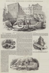 Roman Villa Discovered in Lower Thames-Street by Frederick William Fairholt