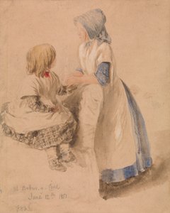 Welsh Children by Frederick William Hulme
