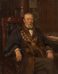 Portrait of Abraham Crompton by Frederick William Jackson