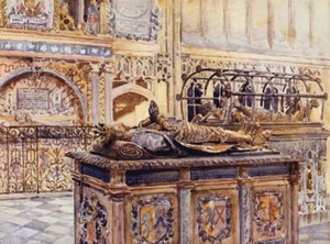 Beauchamp Chapel, Warwick by Frederick William Newton Whitehead
