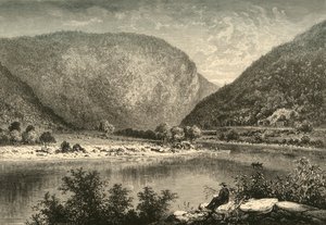 Delaware Water-Gap by Frederick William Quartley